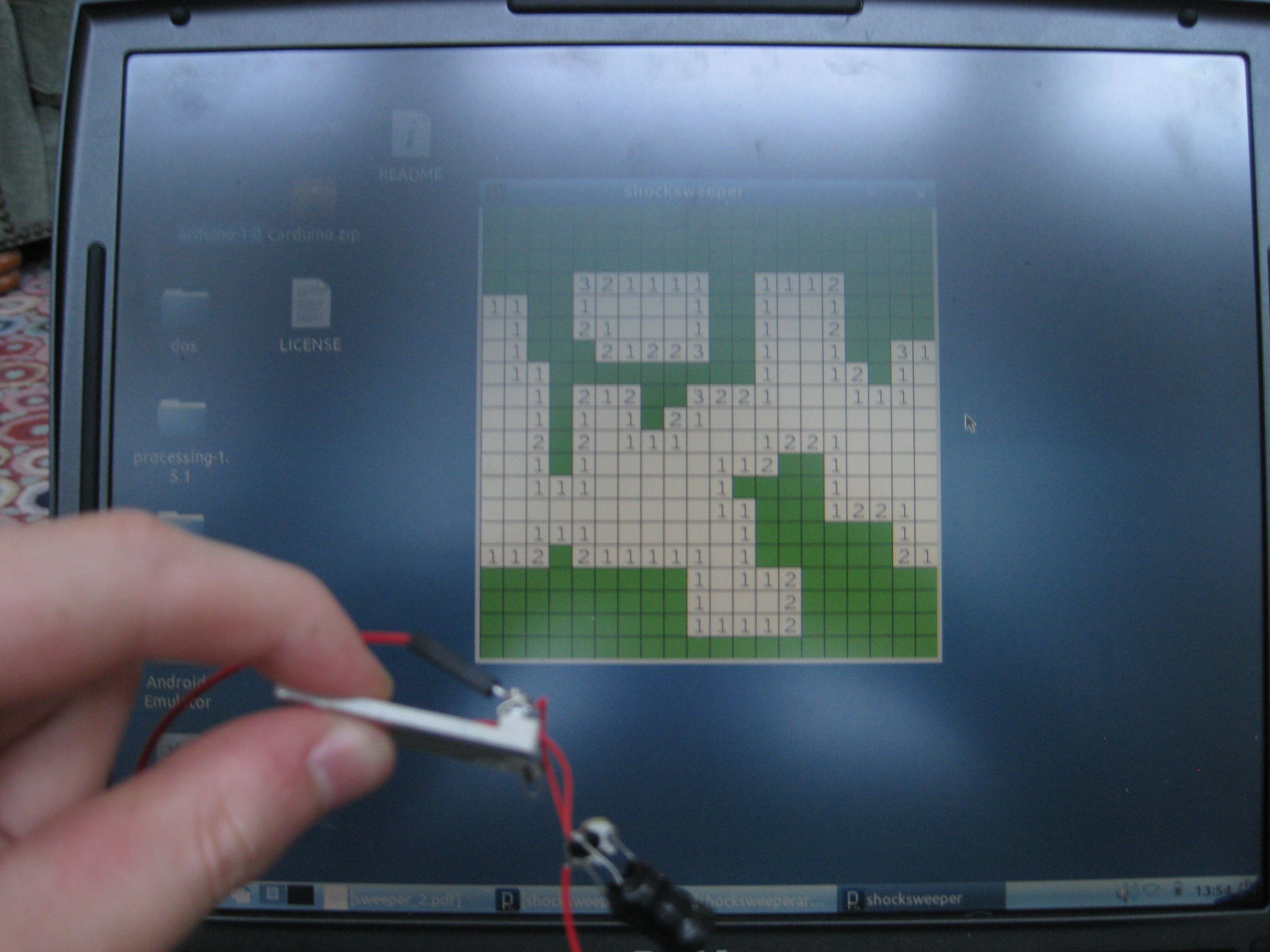 Shocksweeper- a Shocking Game of Minesweeper