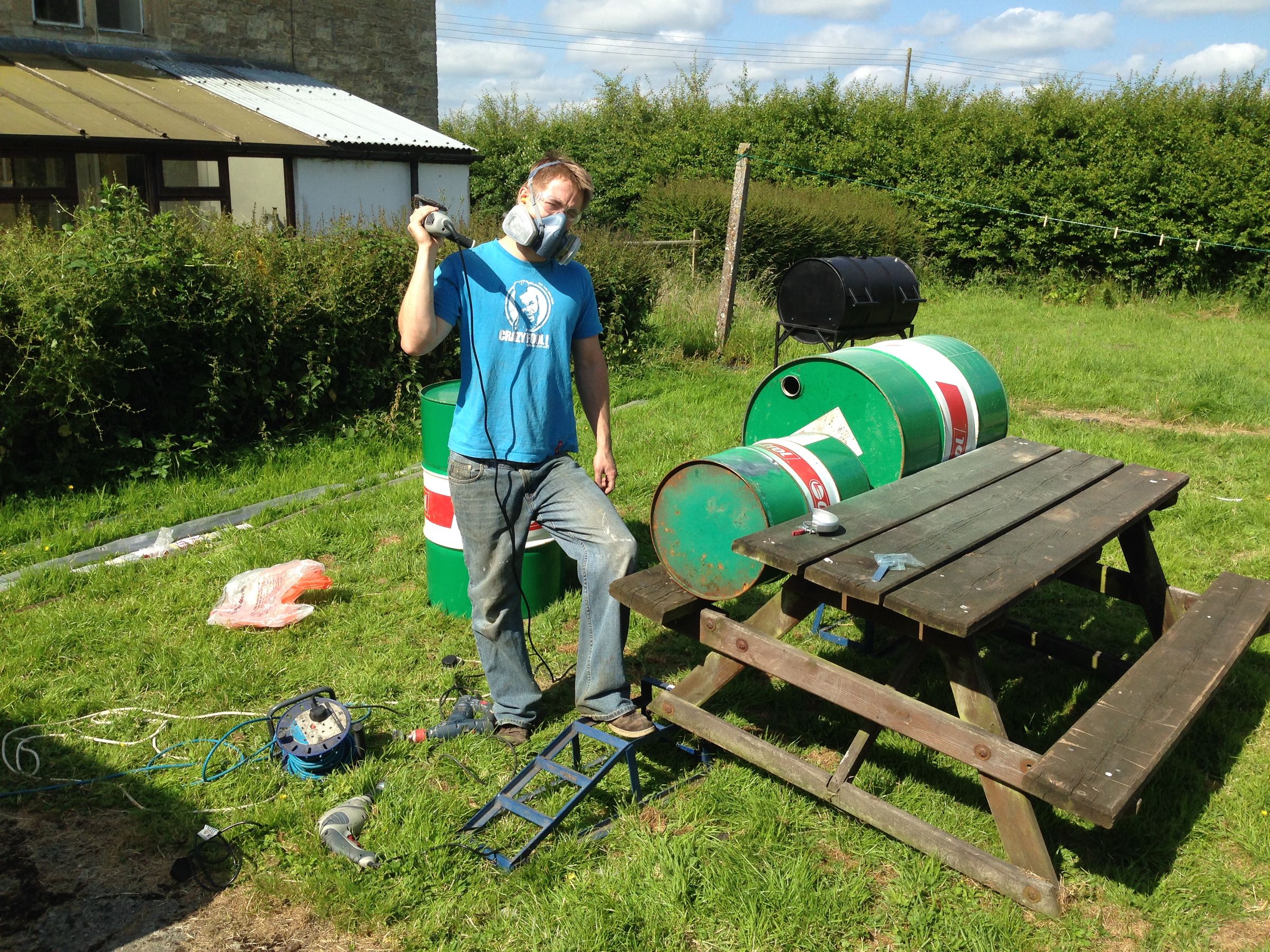 How to Make an Oil Drum BBQ Smoker 13 Steps (with Pictures) Instructables