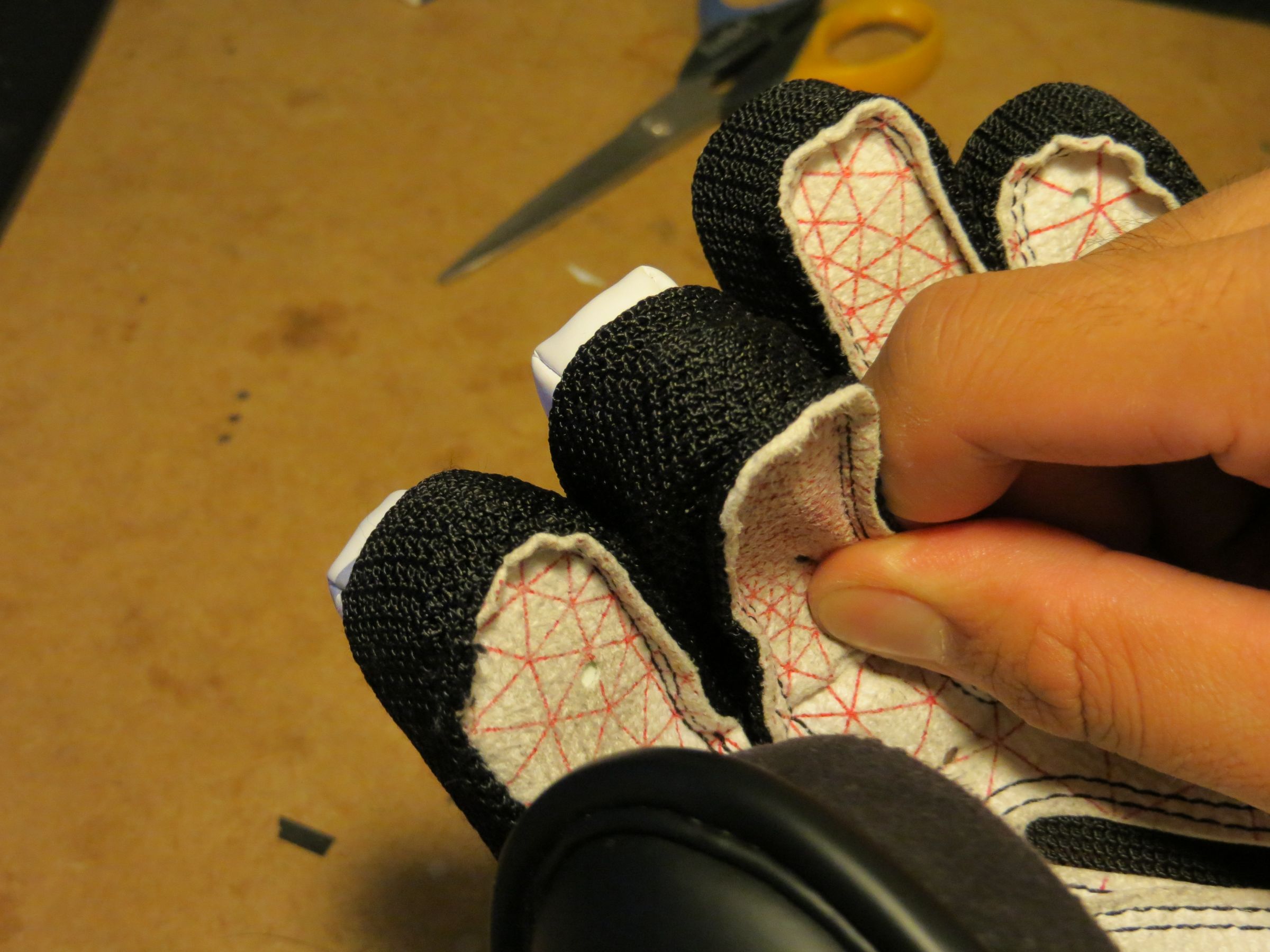 HEMA Hackers Inserts for Lacrosse Gloves 9 Steps Instructables