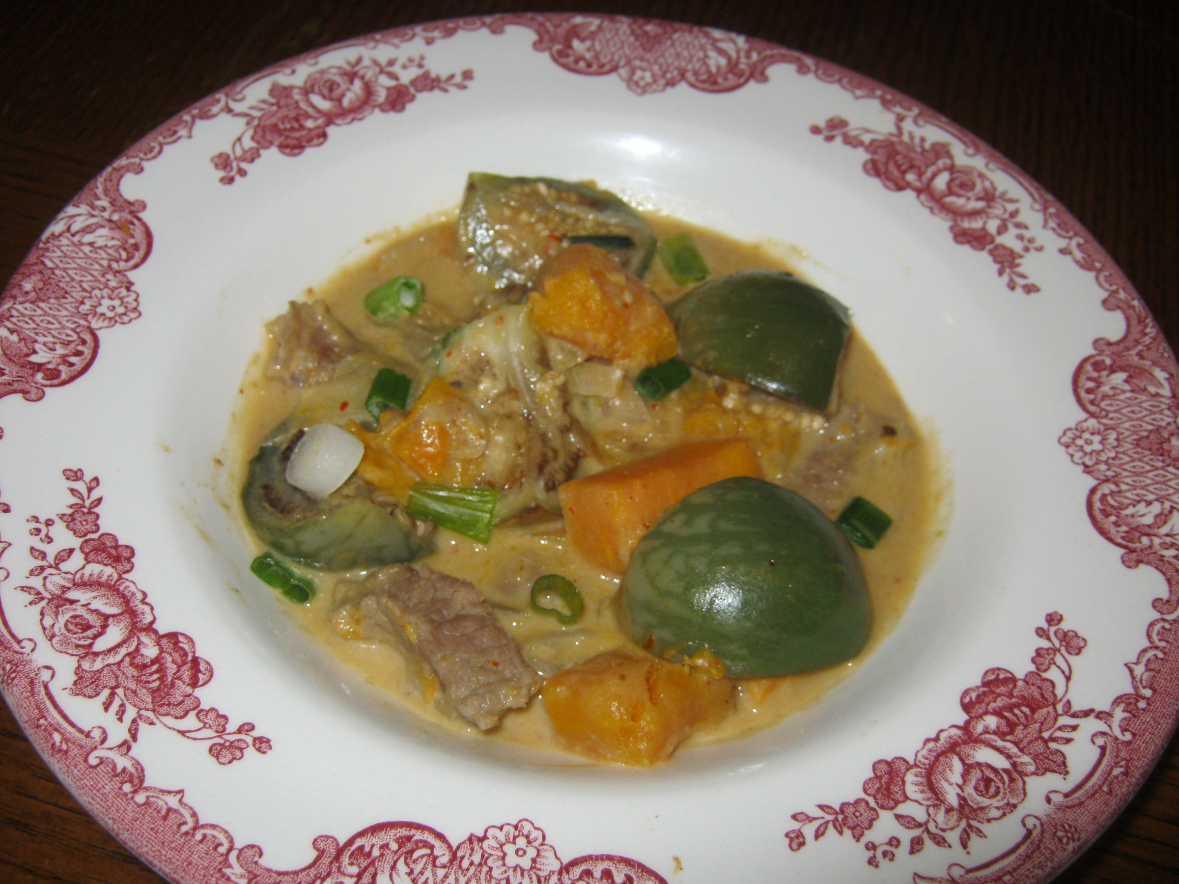 Ca Tim Ca Ri (Curried Thai Eggplant)