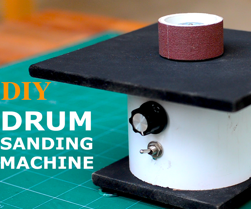 DIY Brushless Drum Sander 
