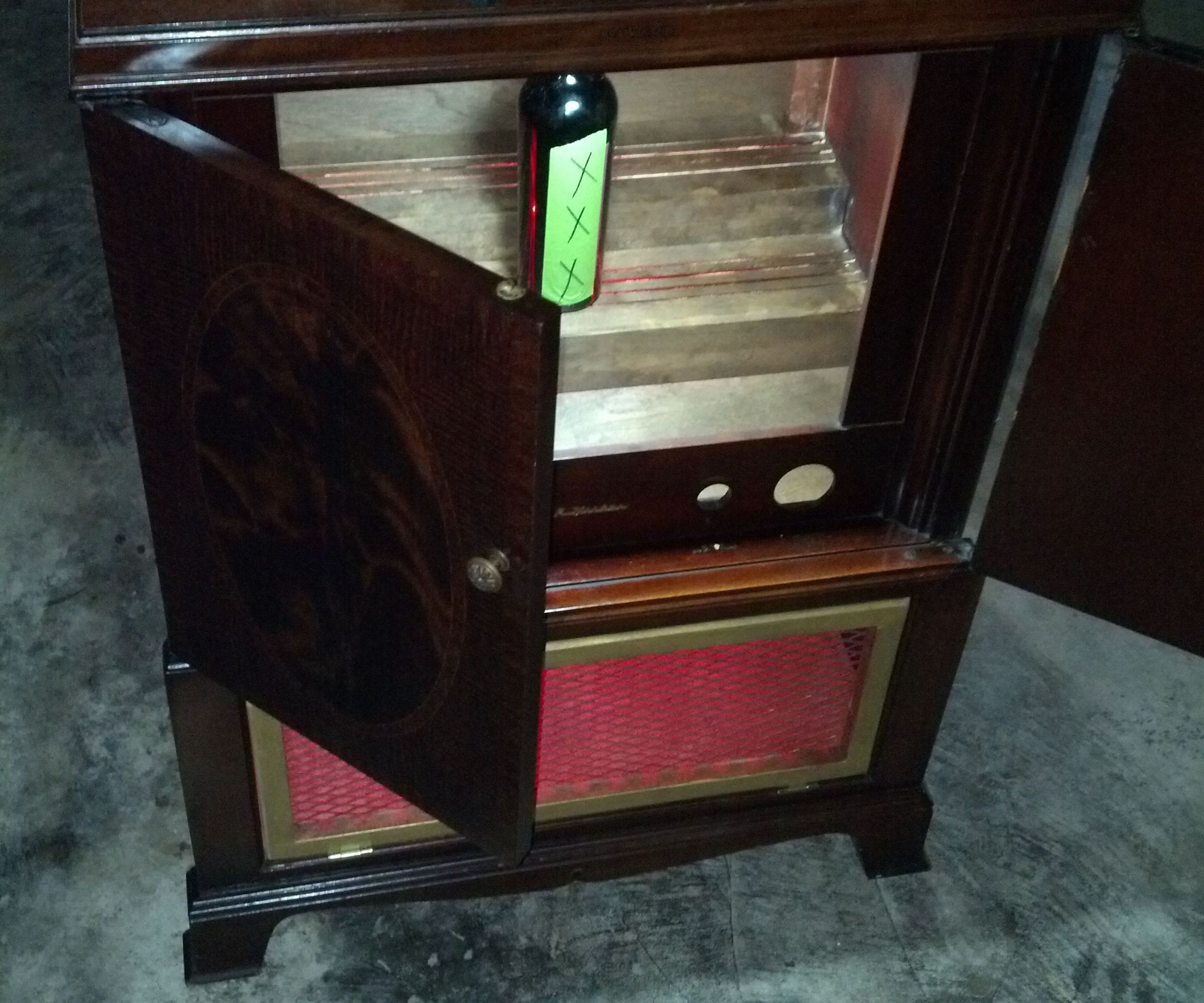 Tv Cabinet Turned Liquor Cabinet
