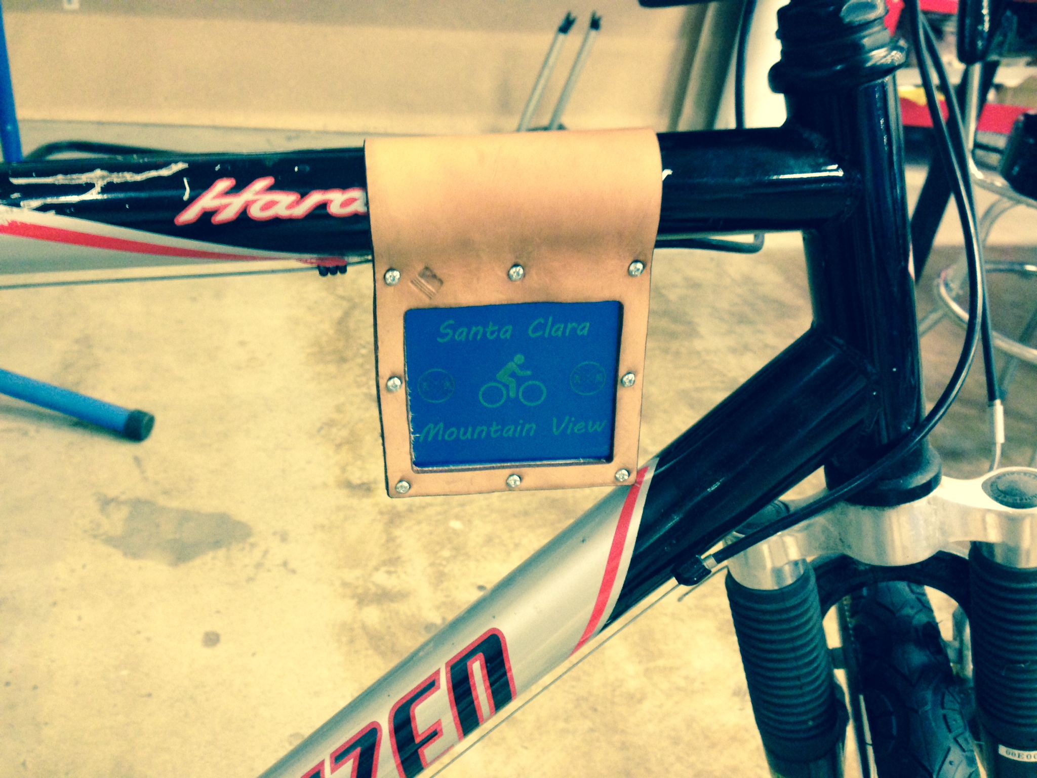 Caltrain Bicycle Station Tag