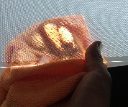 Fix HP X22 LED Monitor Smudges / Shadow / Clouding / Black Spots