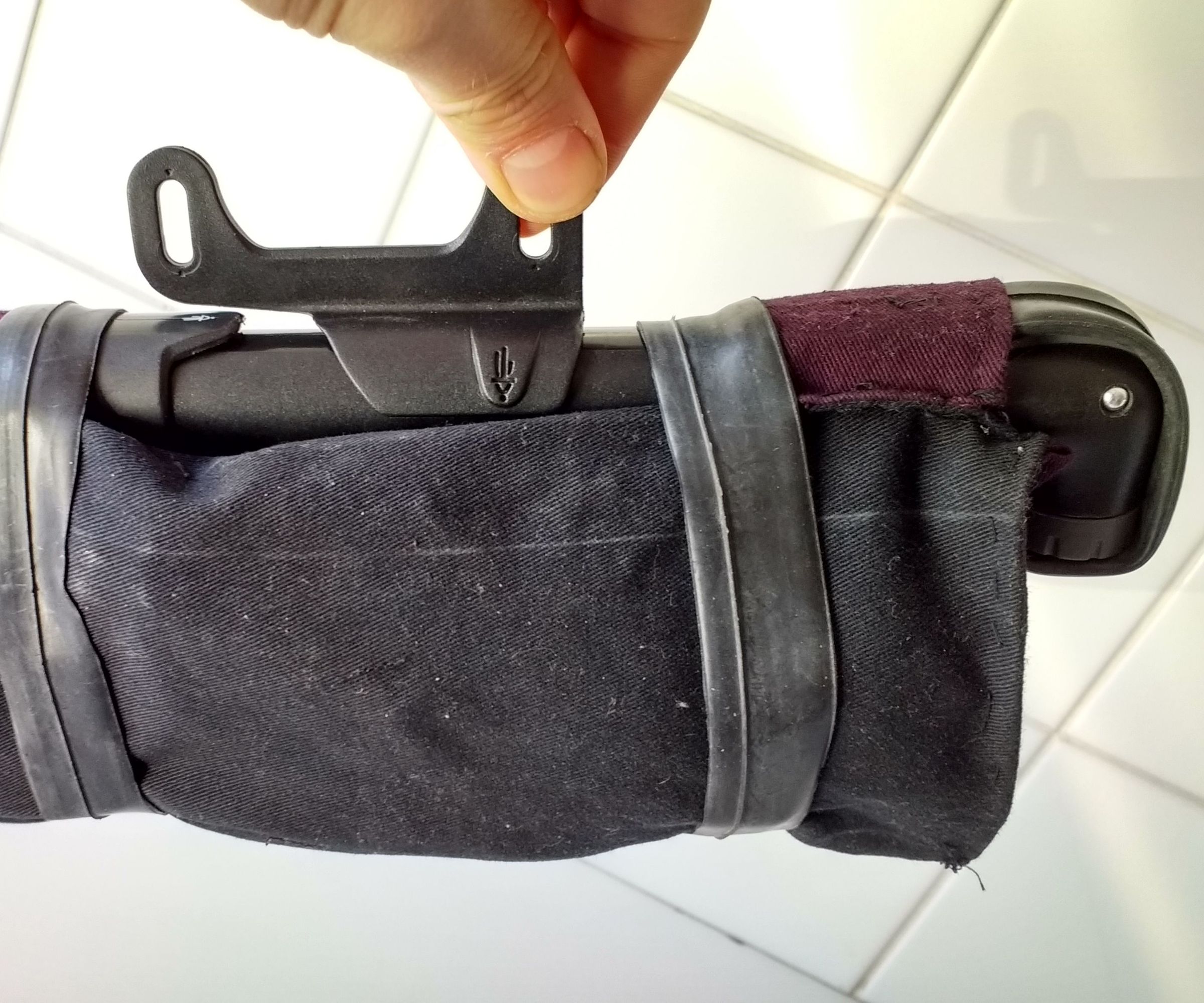 Bike Tool Bag With External Pump