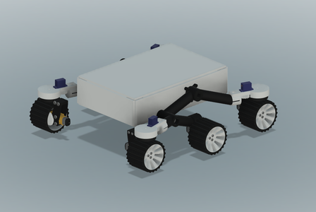 Arduino Based Perserverance Rover Model (Fusion 360)