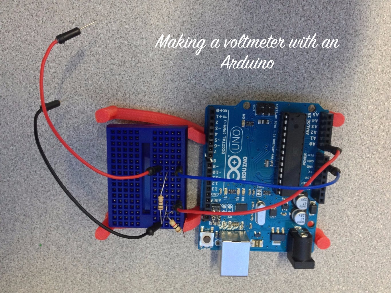 Voltmeter With Arduino