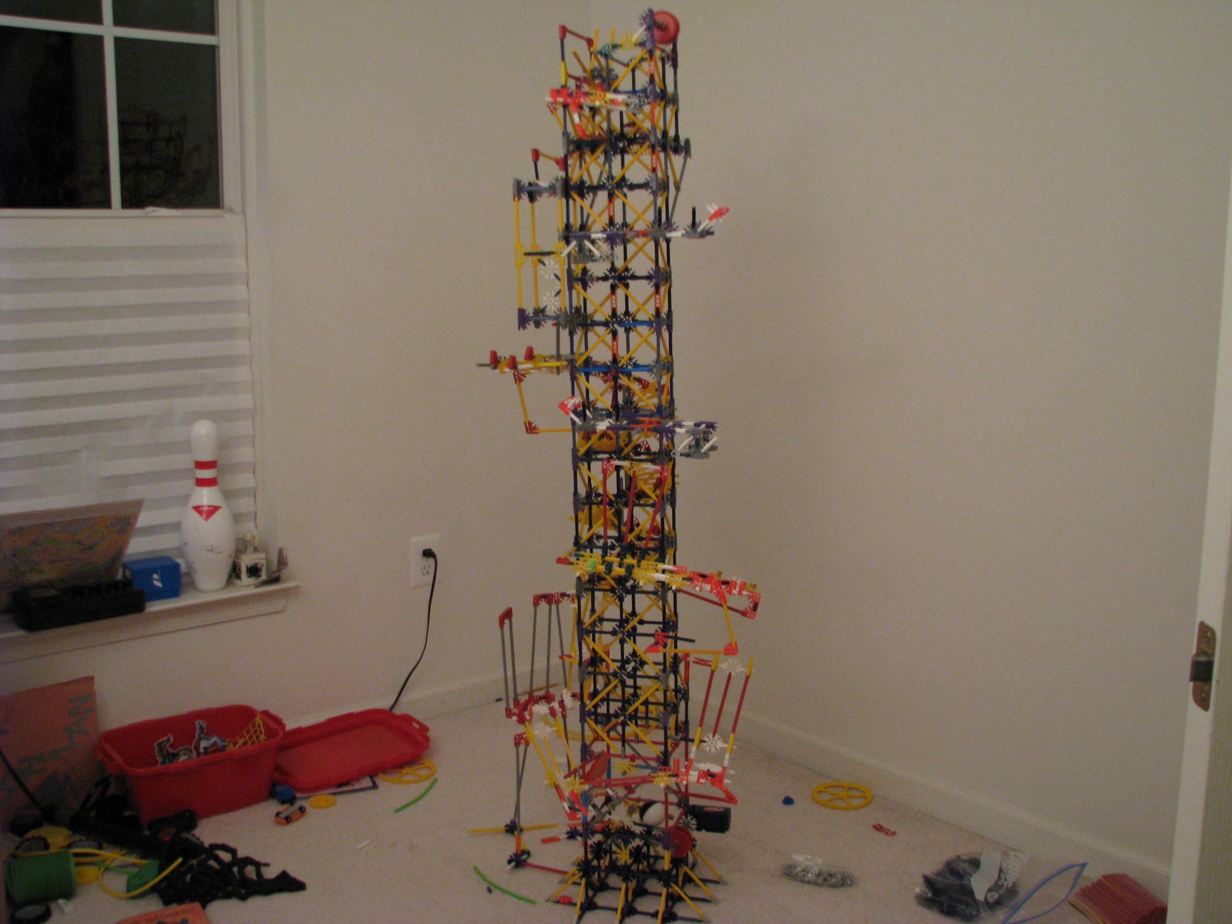 Project Spiral: Knex Ball Machine