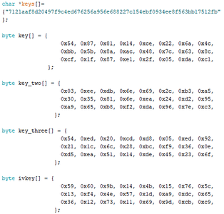 Generate the Keys