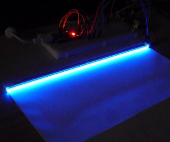 Scanner Rgb Led Lamp Pwm Controlled by Arduino Nano