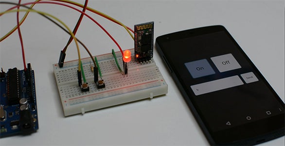 Control Arduino With Android Phone Via Bluetooth