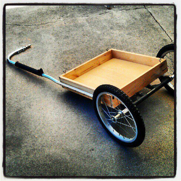 I Built This Bike Trailer