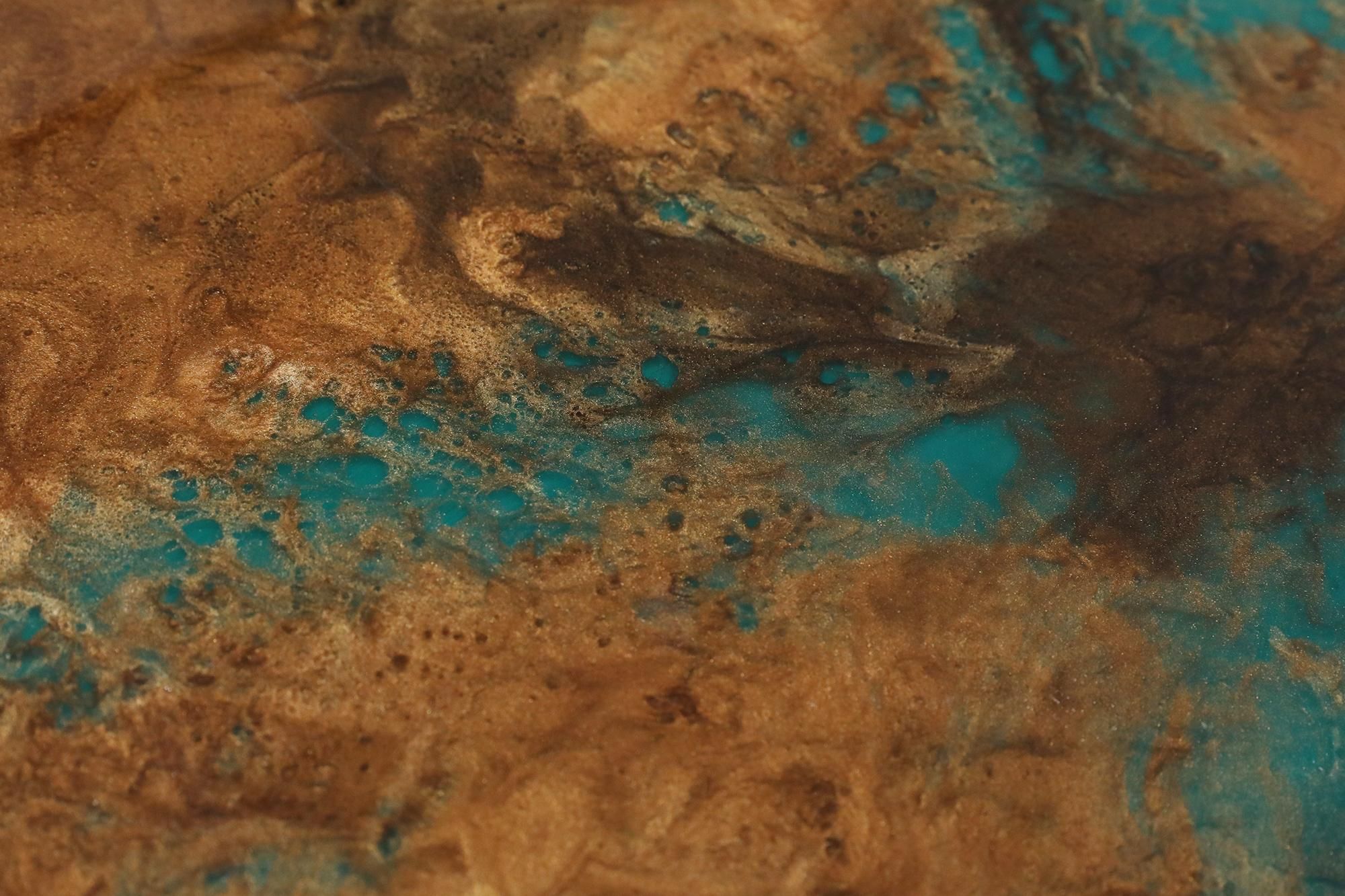 DIY Resin Countertops Using Clear Epoxy Coating Resin and Pigments 11