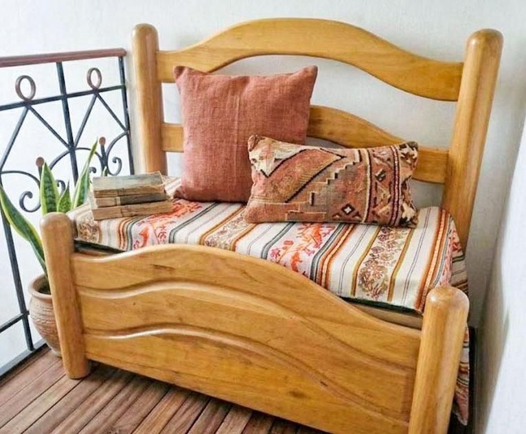 How to Upcycle an Old Bed Frame Into a Classic Wooden Chair