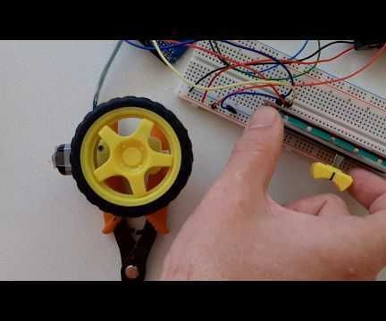 Arduino Control DC Motor Speed and Direction Using a Potentiometer