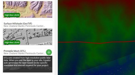 Select the Printable Mesh Product