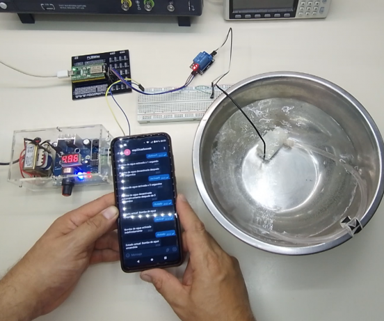 Water Pump Control for Irrigation Via Telegram and Esp32