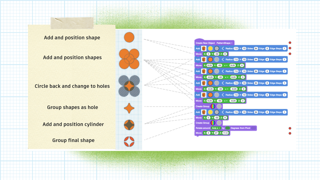 Code Generated Patterns In Tinkercad 9 Steps With Pictures Instructables Code Generated Patterns In Tinkercad 9 Steps With Pictures Instructables