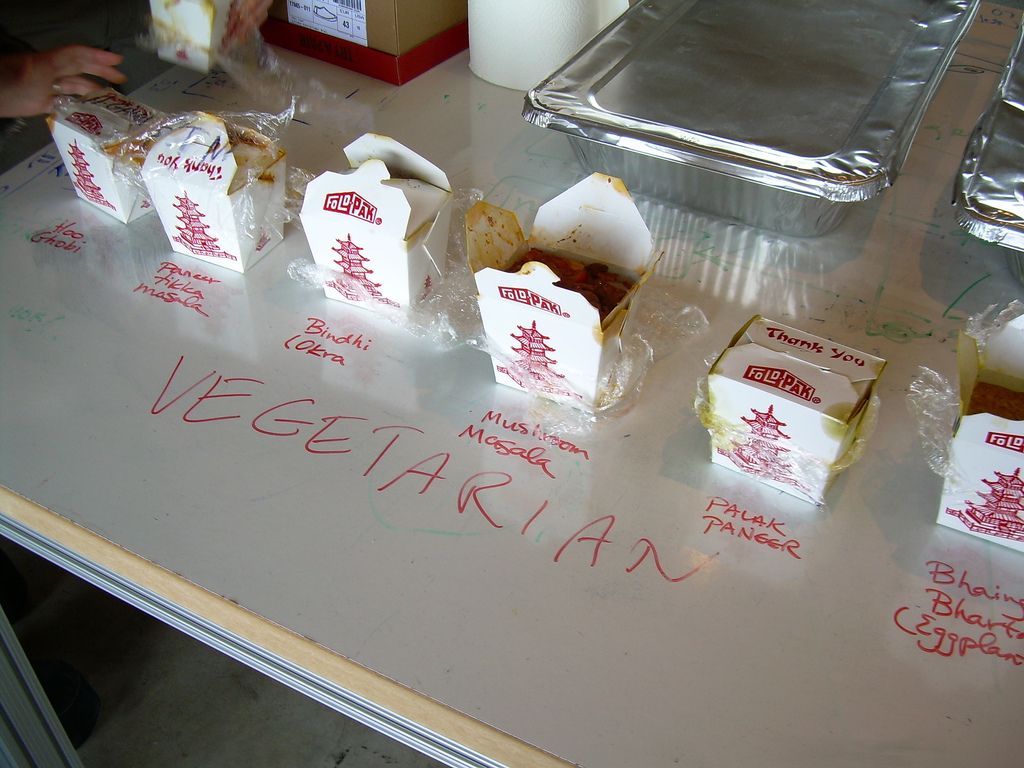 Serve Lunch on a Dry Erase White Board