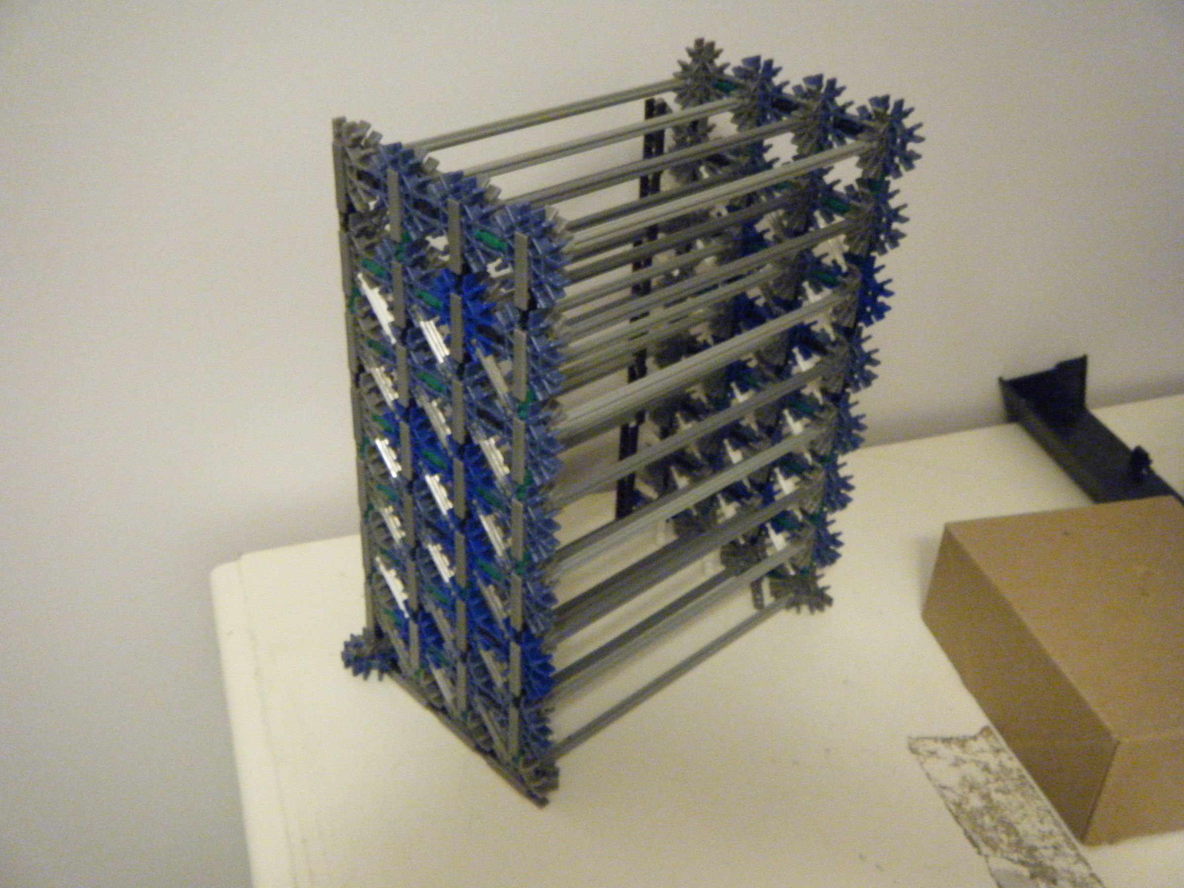 Knex Simple PS3 Game Shelf