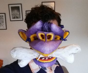 Bone Daddy (Paper Mache Mask)