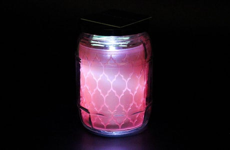 How to Make a Solar Powered Jam Jar Lamp