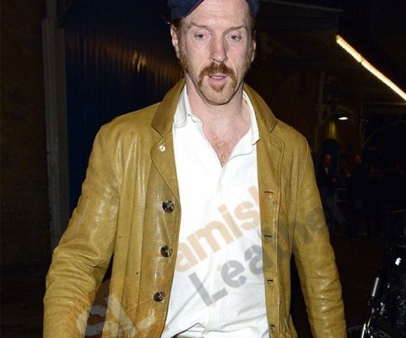 Damian Lewis Light Brown Coat