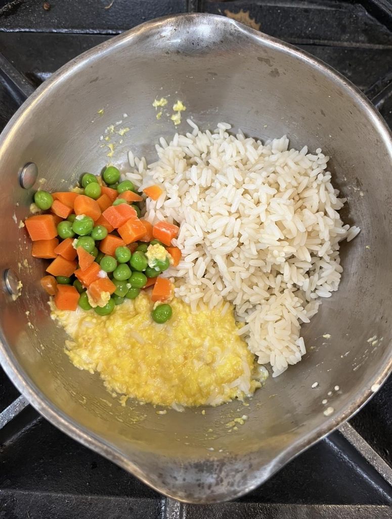 Making Cold Rice For Fried Rice How To Prepare Fried Rice Step By Step