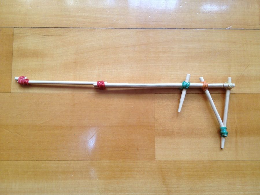 Dirt Cheap Rubber Band Gun