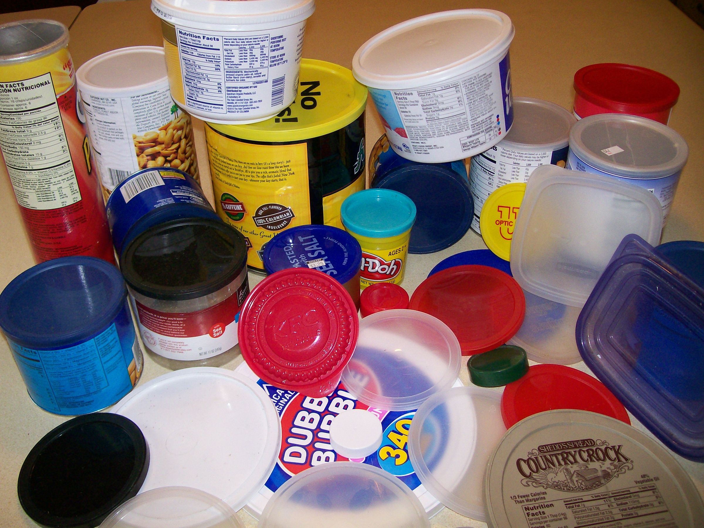 Unusual Uses for Plastic Lids 11 Steps Instructables