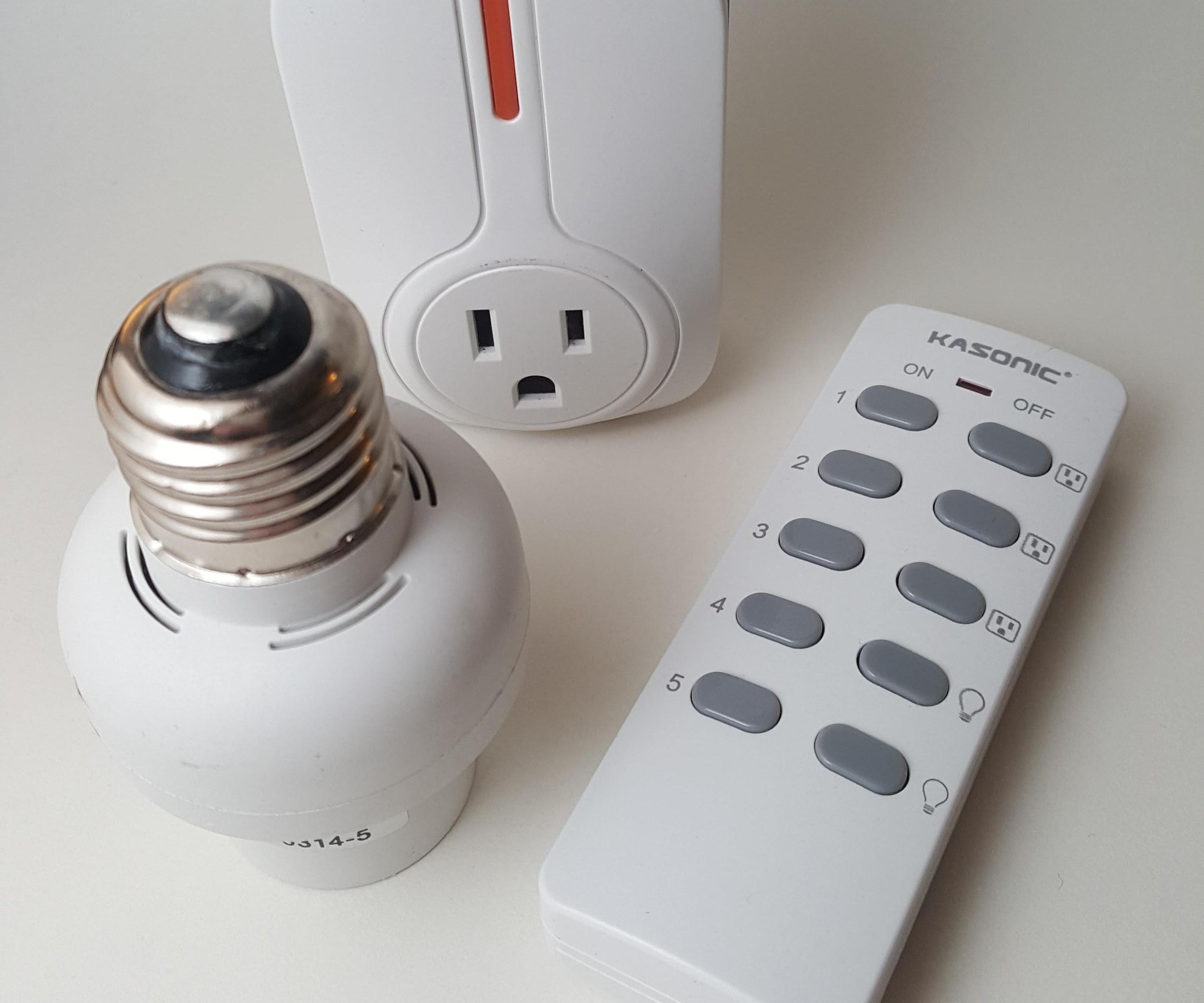 Automating RF Controlled Outlets with Webthings Rules