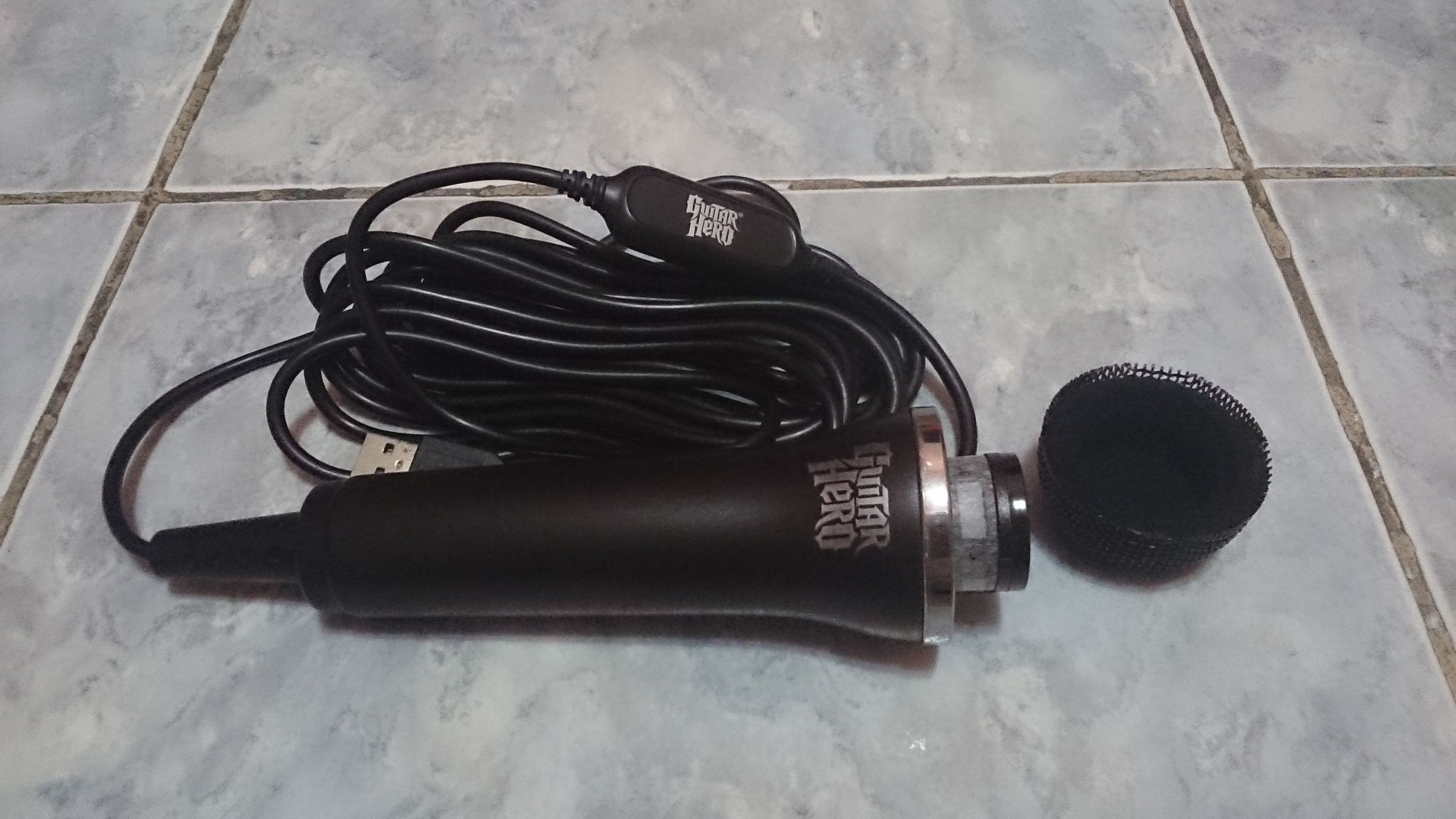 Guitar Hero Microphone Teardown 5 Steps Instructables