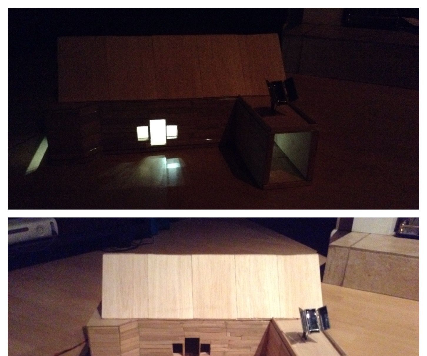 How to Make a  Popsicle  Stick and Balsa Wood House