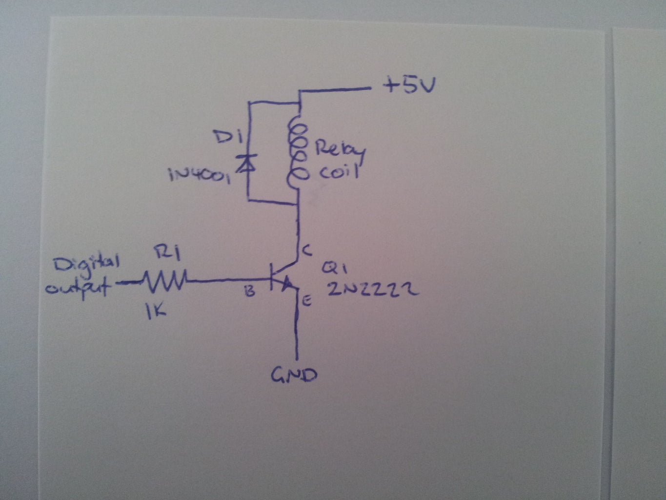 Parts Needed and Circuit Diagram