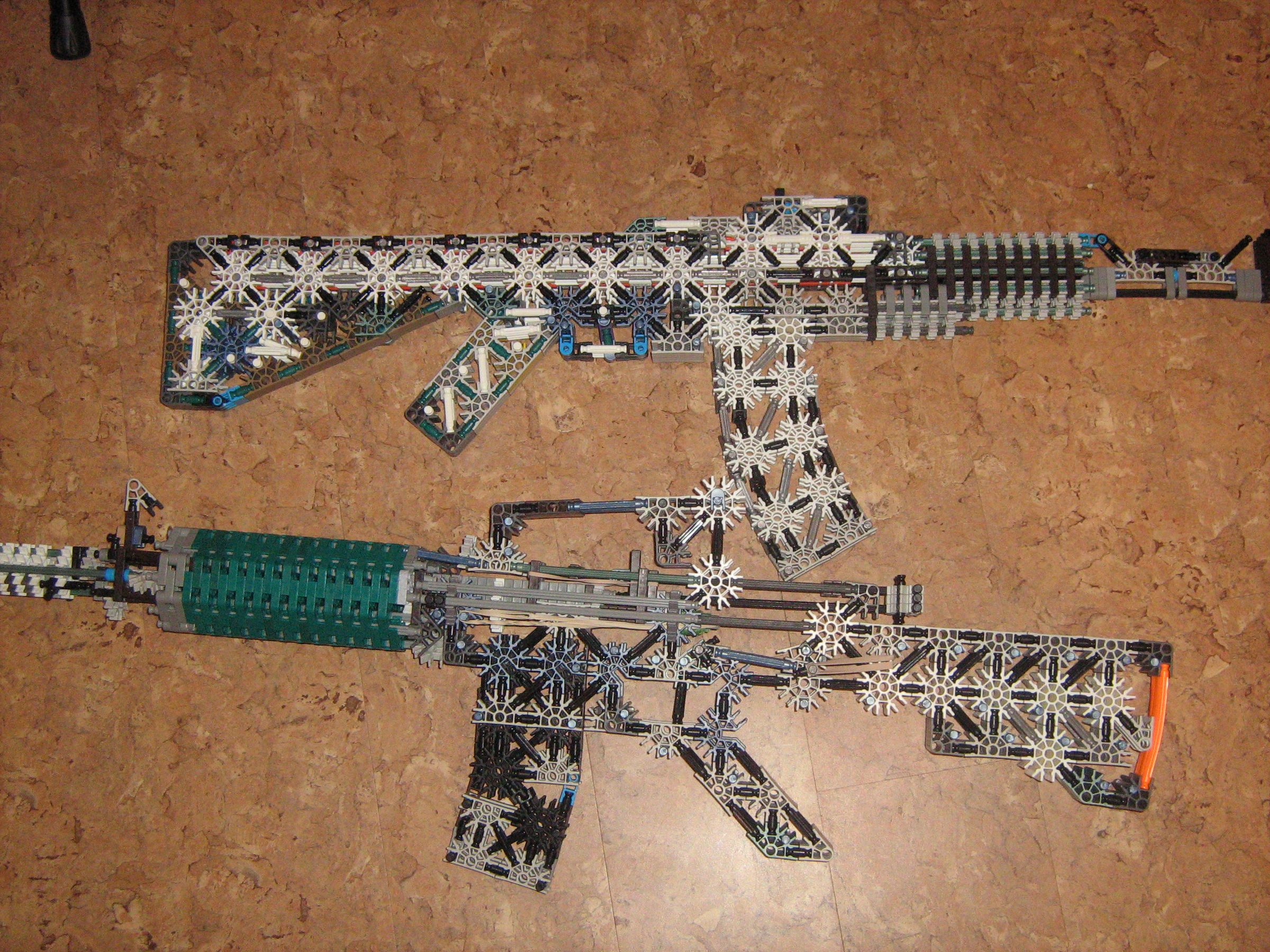 Bakenbitz Knex AK-47 Model : 14 Steps - Instructables