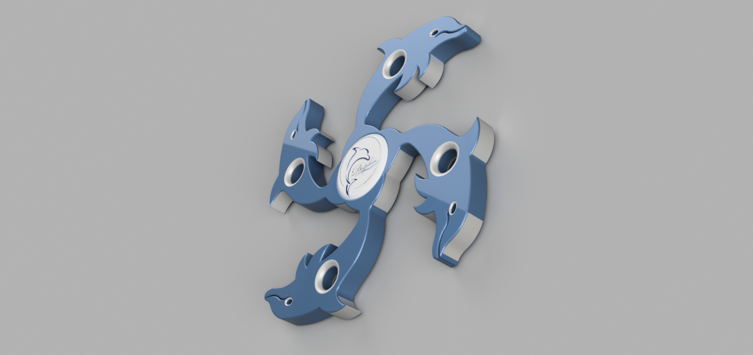 Dolphin Fidget Spinner
