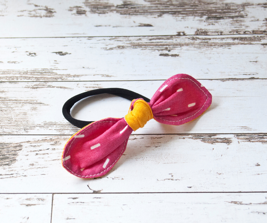Knotted Bow Hair Tie