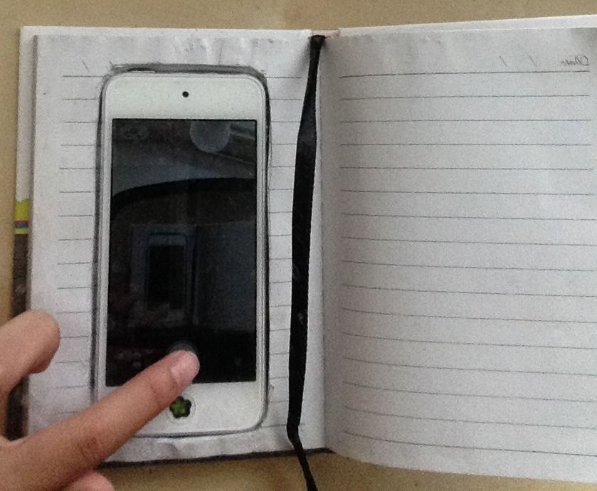 IPod/Cell-Phone Book Case