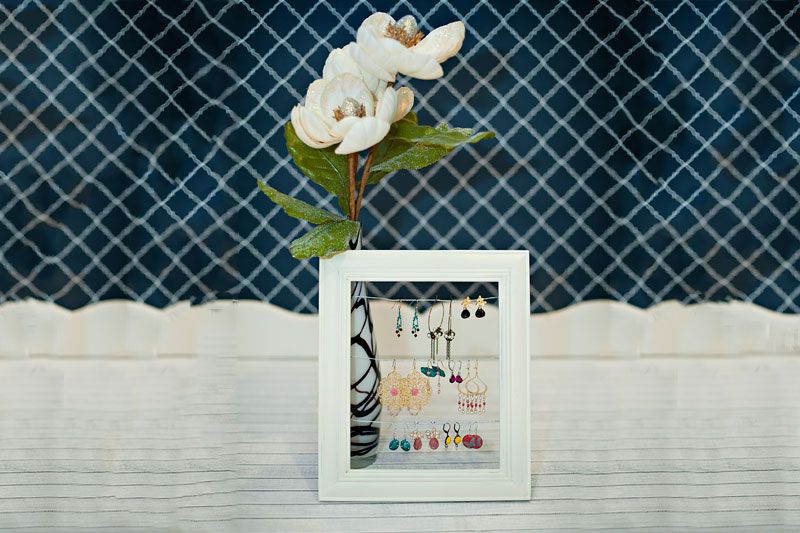 Fabulous Mothers Day Handmade Gifts-and Framed Diy Earring Display