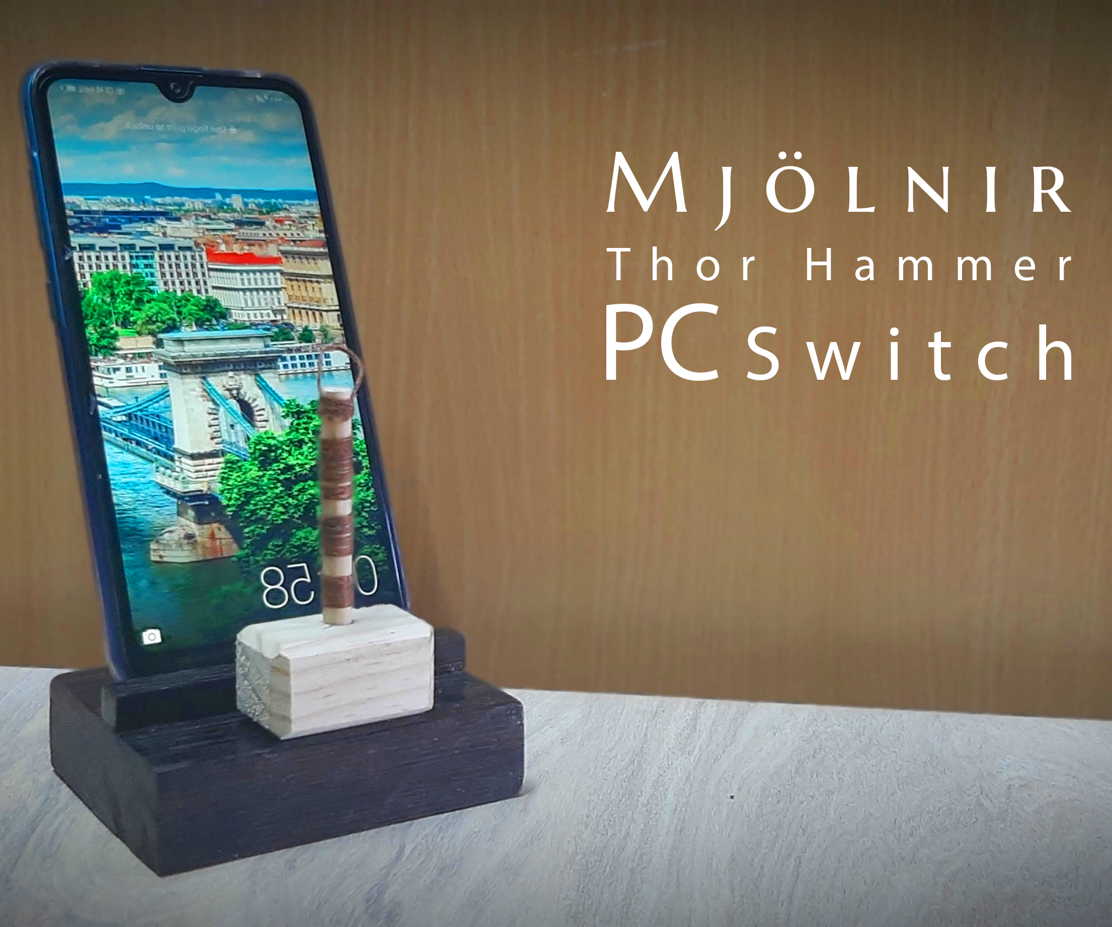 Mjölnir Thor Hammer PC Switch