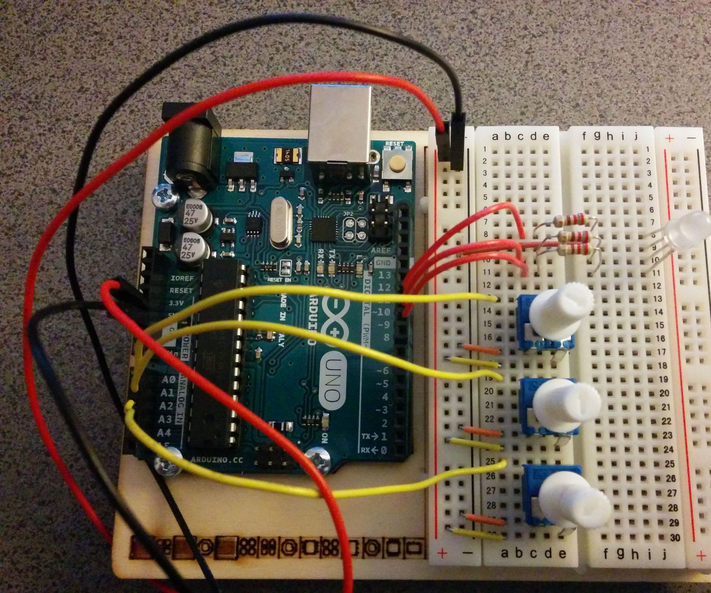 Arduino RBG LED Controller