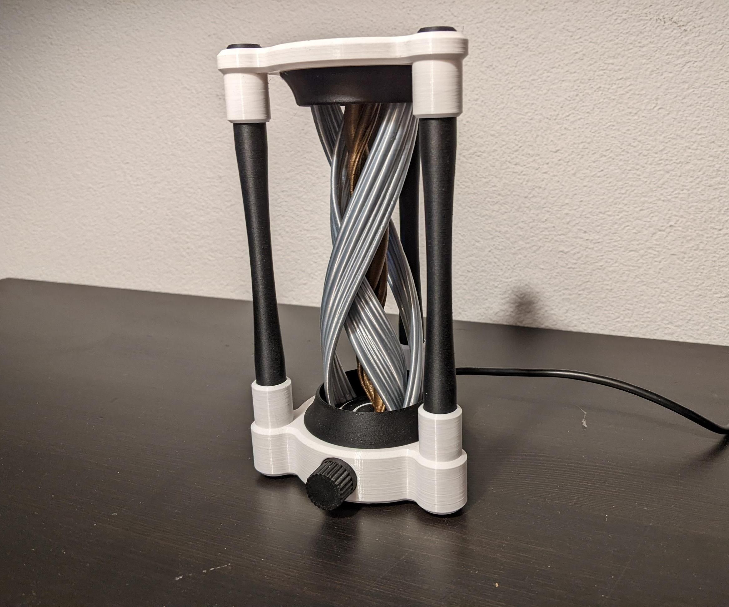 Motorized Portal Illusion Sculpture