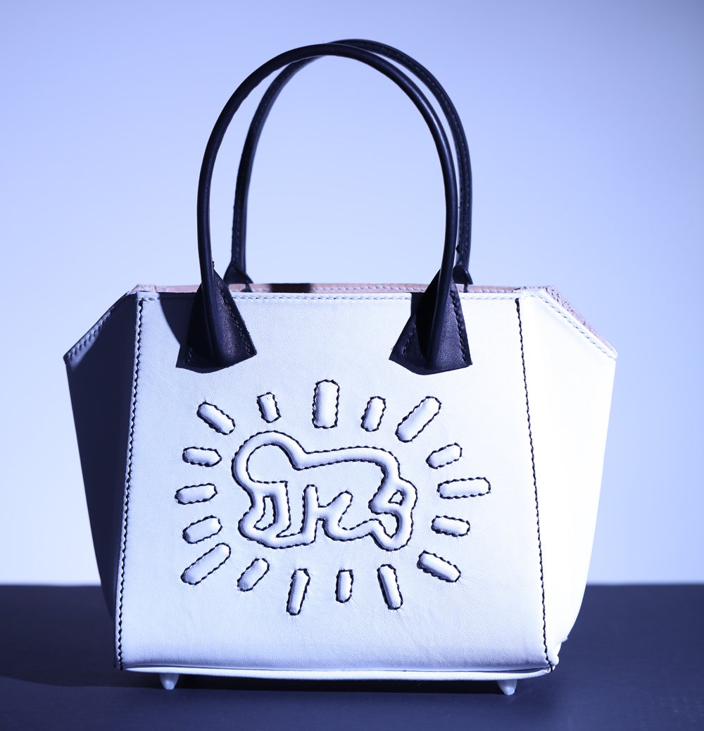 Handmade Keith Haring Mini Tote