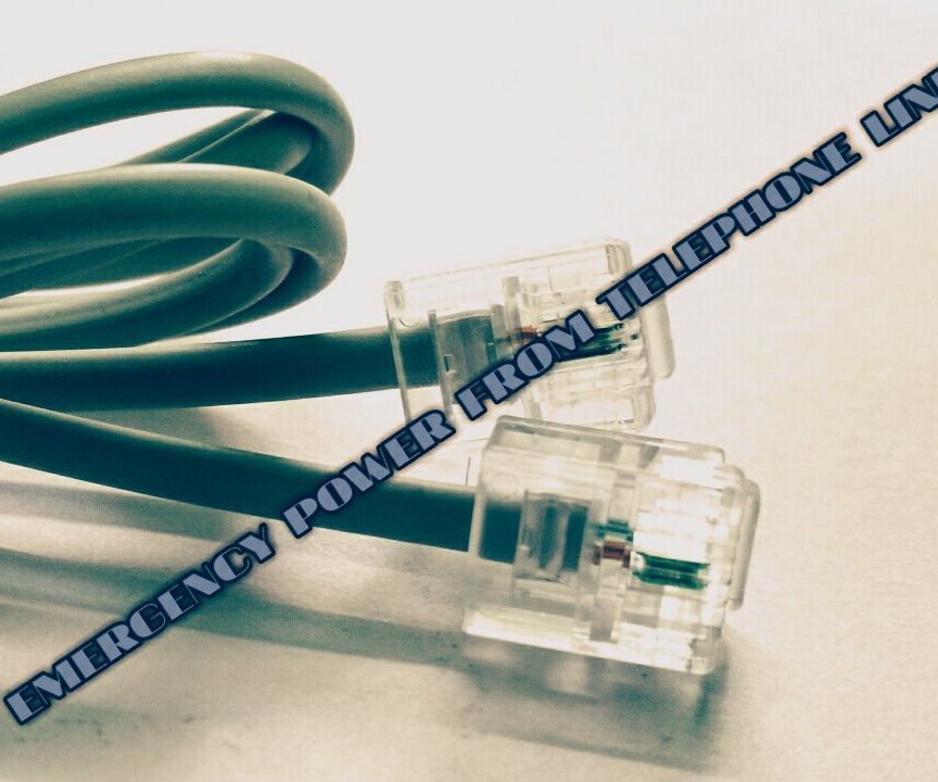 Emergency Power From Telephone Lines