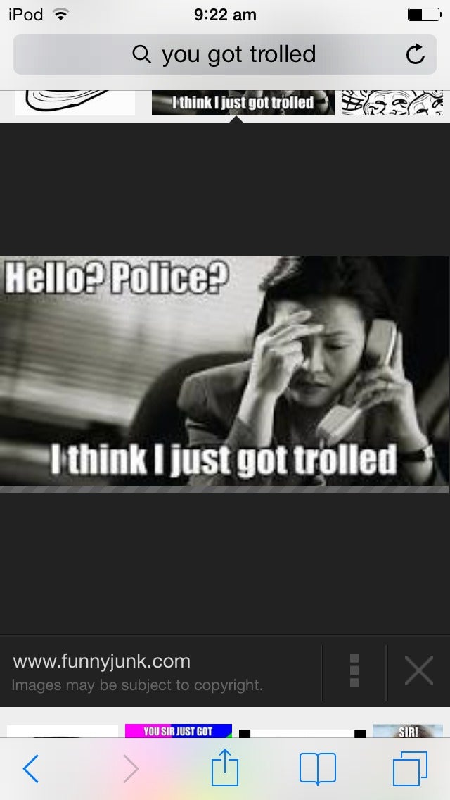 You Got Trolled!