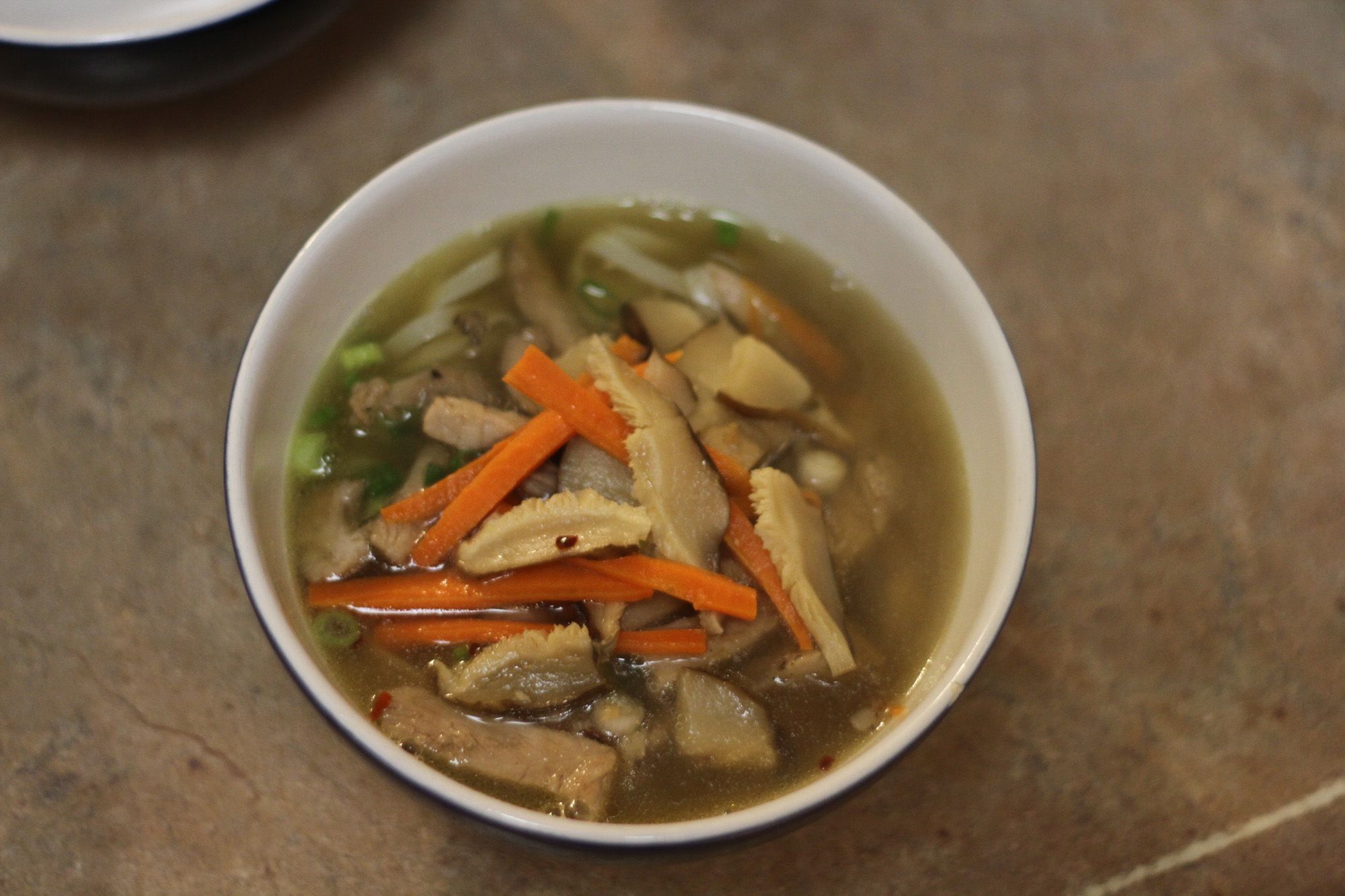 Asian-esque Improv (Noodle Soup)