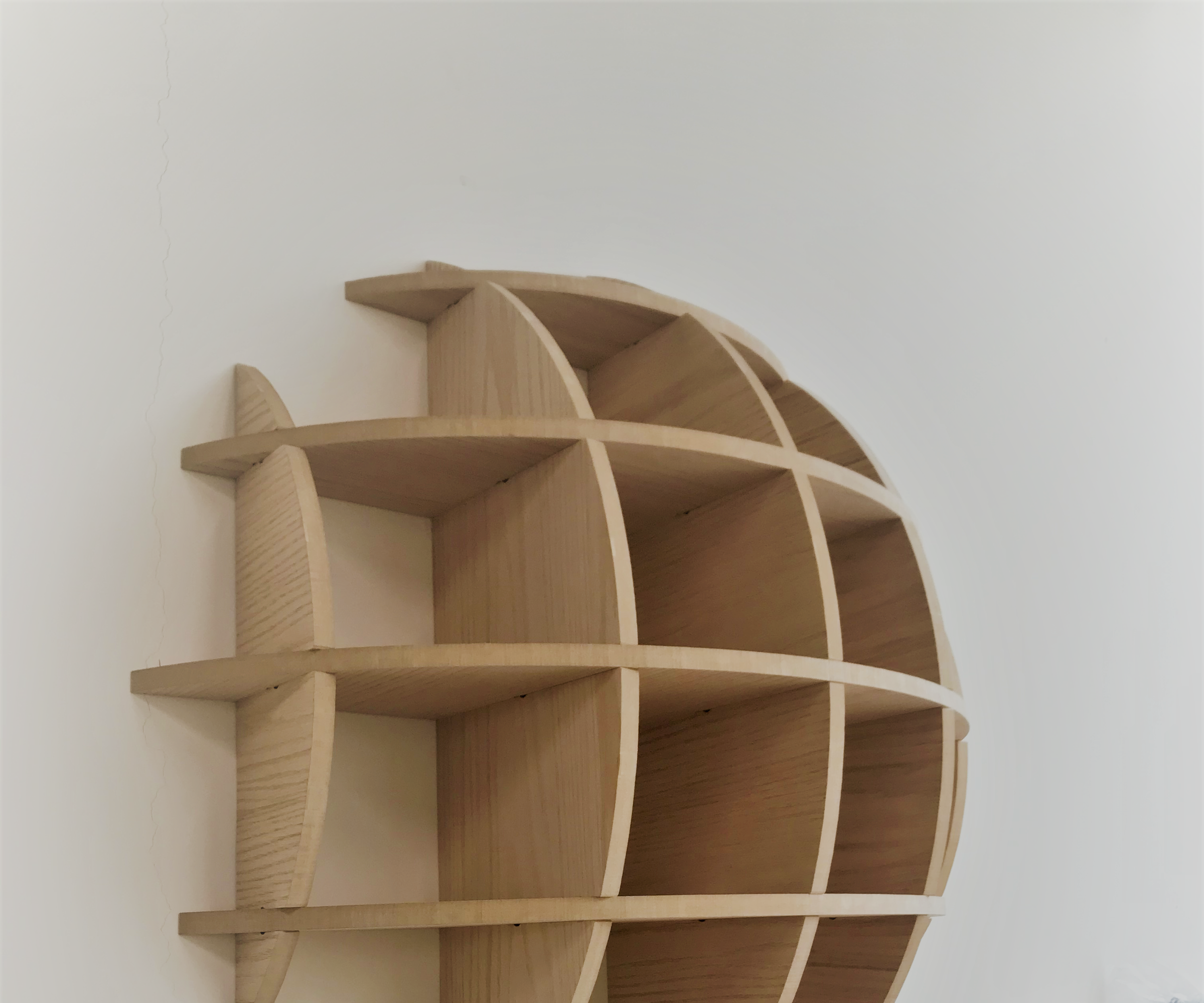 DIY Spherical Waffle Shelves (Massironi Shelves) .. the Easy Guide