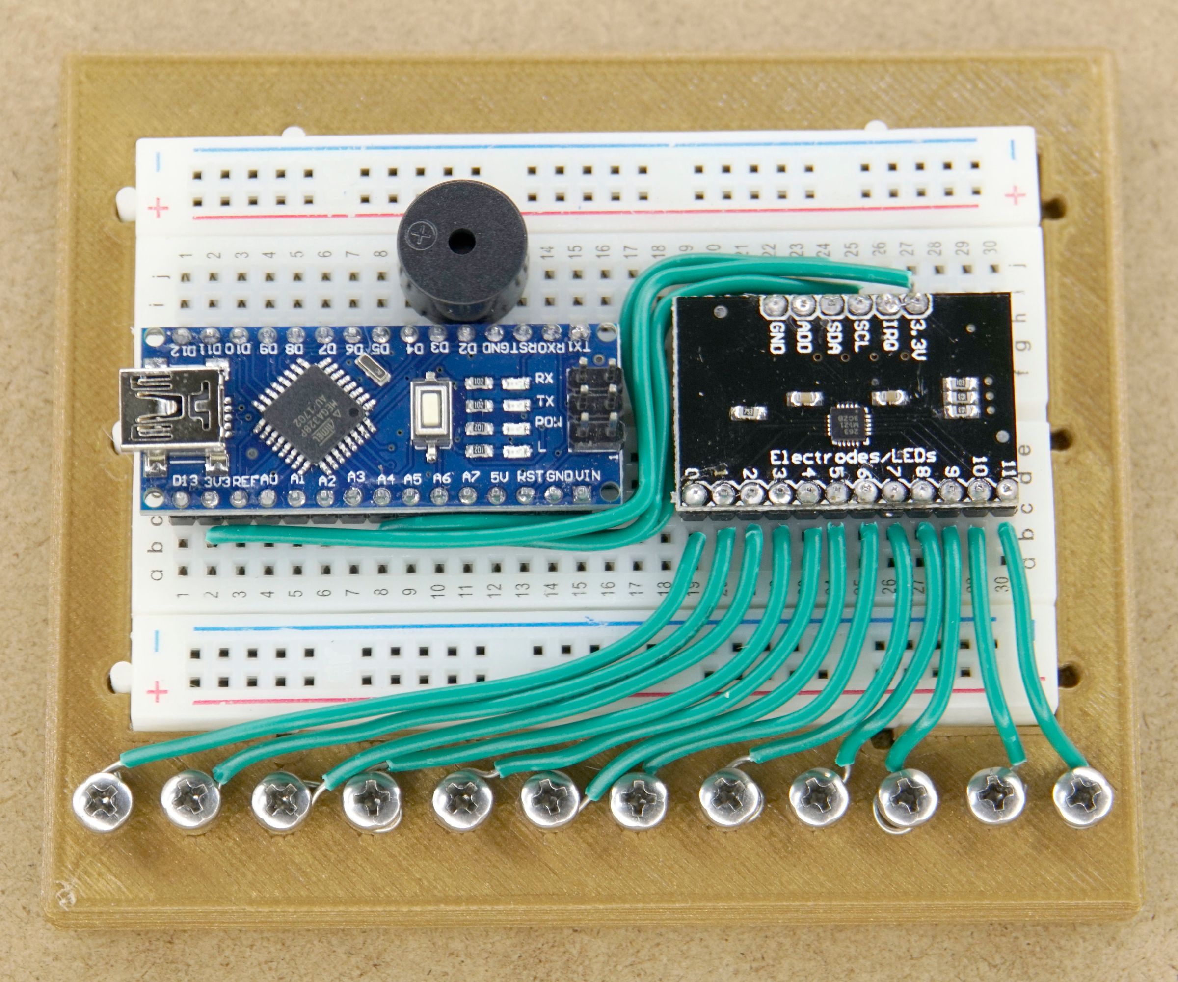 Easy DIY Arduino Touch Sensor Piano