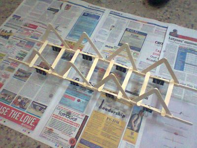 Bridge Prototype Using Ice-cream Sticks