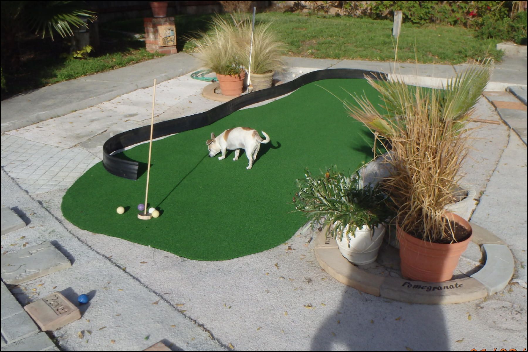 Convert Swimming Pool to Putting Green : 12 Steps (with Pictures ...